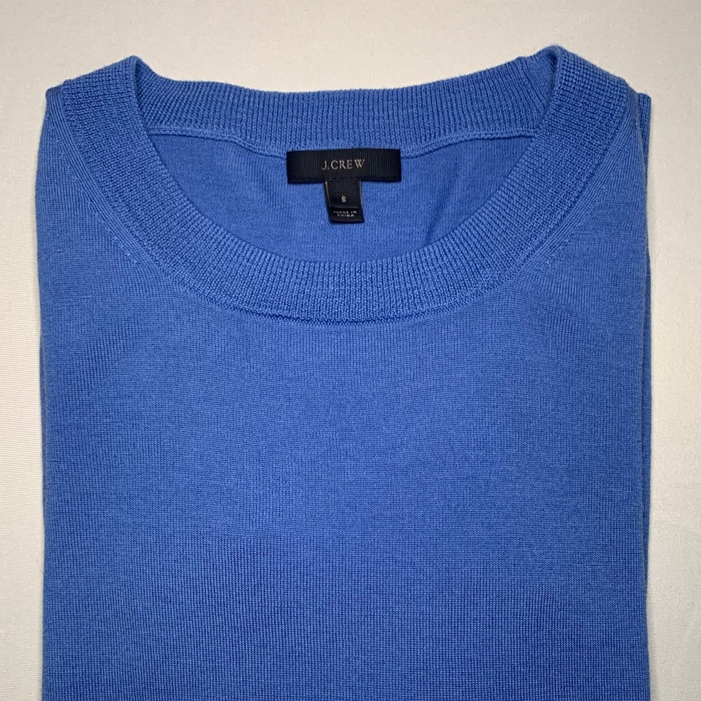 Blue cashmere sweater